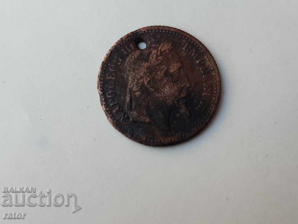 Token Napoleon III 1850 - 1870 with price 7.00 BGN | € 3.58 Token Napoleon III 1850 - 1870 with price 7.00 BGN | € 3.58