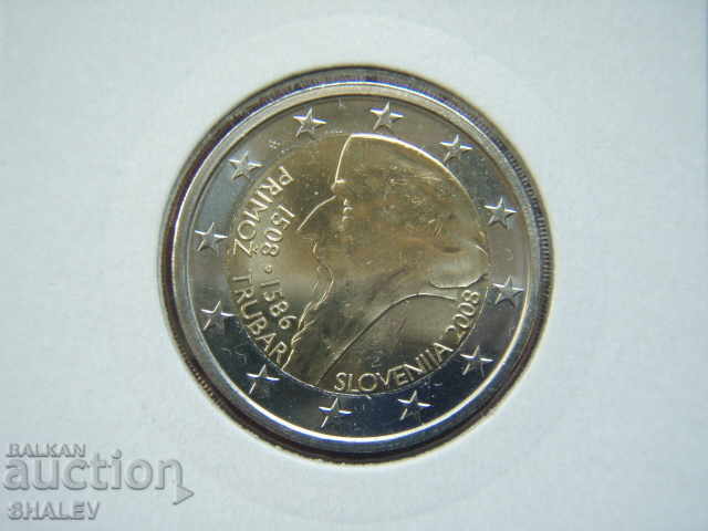 2 ευρώ 2008 Σλοβενία "Trubar" - Unc (2 ευρώ)
