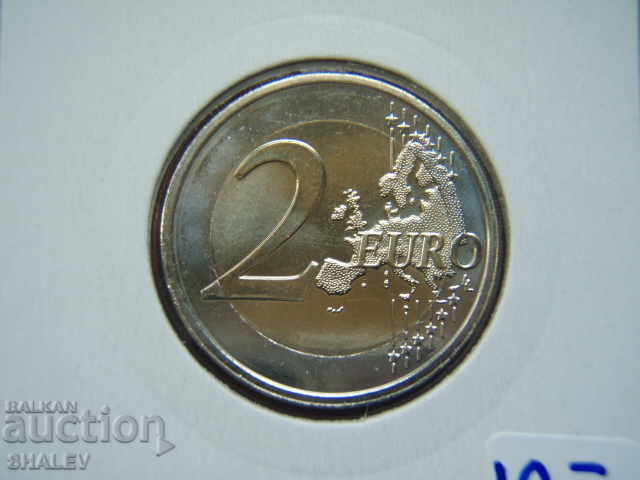 2 euro 2009 Luxembourg "90 years" /Люксембург/- Unc (2 евро) - 6