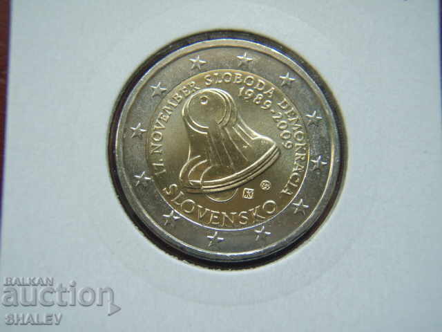 2 euro 2009 Slovakia "20 years" /Словакия/ - Unc (2 евро)