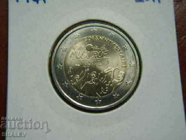 2 euro 2011 France "30 years mussique" /France/ - (2 euro) with price 14.89 BGN | € 7.61 2 euro 2011 France "30 years mussique" /France/ - (2 euro) with price 14.89 BGN | € 7.61