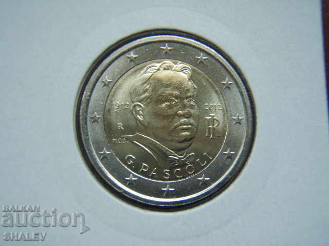 Livrarea 2 euro 2012 Italia "Pascoli" /Italia/ - Unc (2 euro)