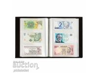 Leuchtturm Vario negru pentru 300 bancnote cu 100 foi