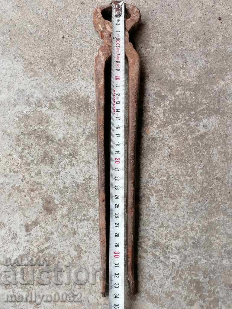 Old forging pliers, wrought iron, wrought iron - 6 Old forging pliers, wrought iron, wrought iron - 6