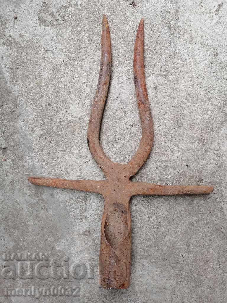 Auction Old twin forged, villa, wrought iron Auction Old twin forged, villa, wrought iron