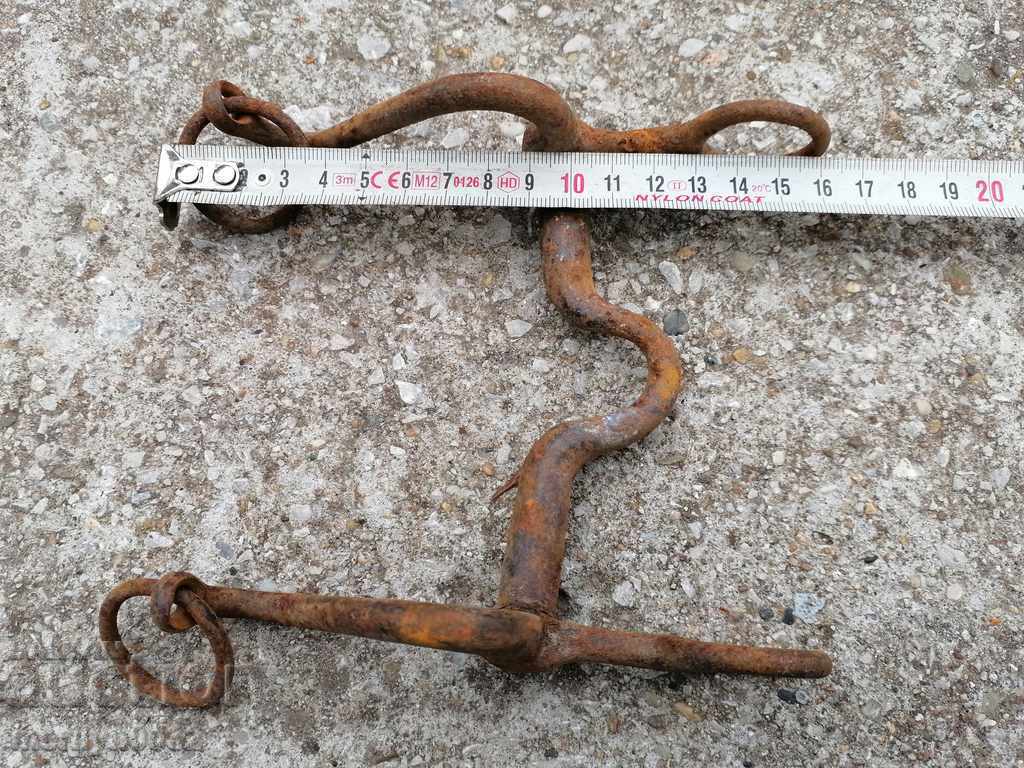 Hand forged horse bridle wrought iron - 6 Hand forged horse bridle wrought iron - 6