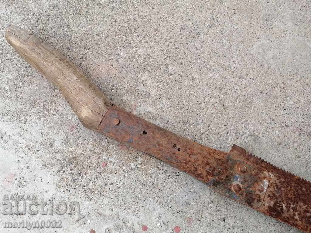 Old saw tree saw log primitive - 7 Old saw tree saw log primitive - 7