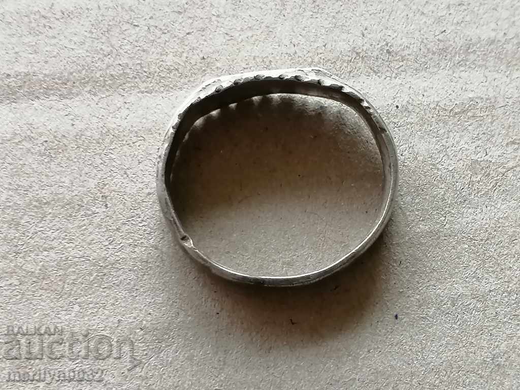 Old Bulgarian ring beginning 20th century silver jewelry - 5 Old Bulgarian ring beginning 20th century silver jewelry - 5