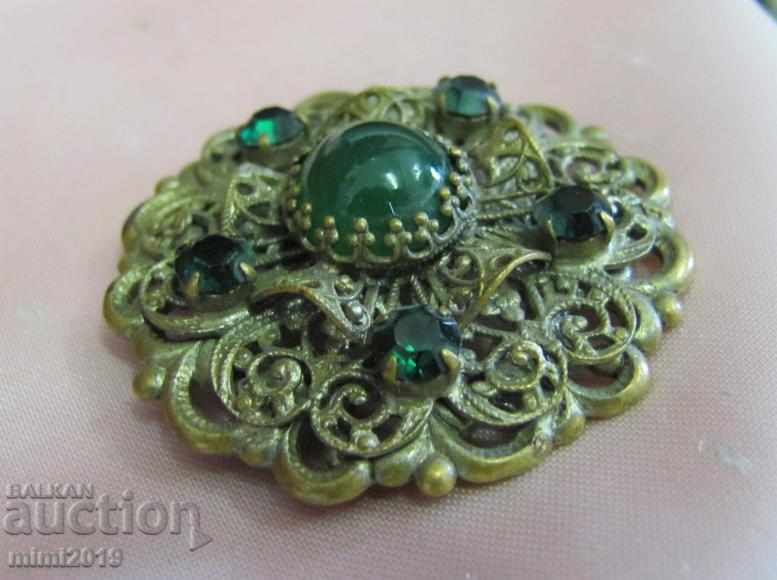Vintage Women's Brooch Bohemia with price 48.00 BGN | € 24.54 Vintage Women's Brooch Bohemia with price 48.00 BGN | € 24.54