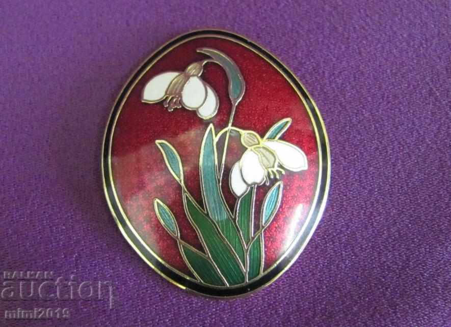 Vintage σμάλτο καρφίτσα για γυναίκες - 7 Vintage σμάλτο καρφίτσα για γυναίκες - 7