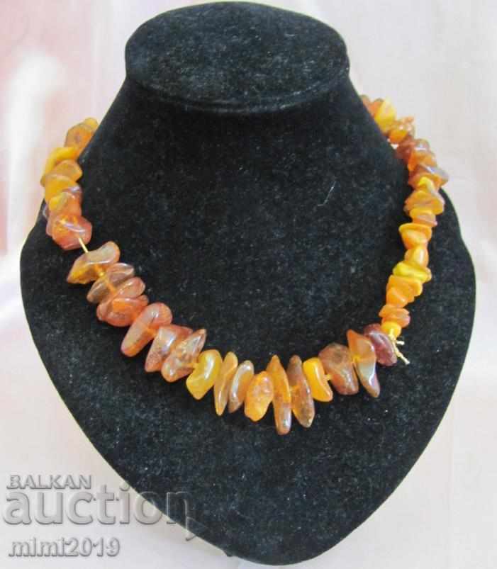 Vintic Women's Necklace unprocessed amber 66 g. - 7 Vintic Women's Necklace unprocessed amber 66 g. - 7