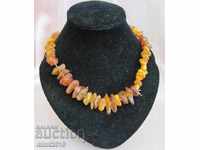 Vintic Women's Necklace unprocessed amber 66 g.