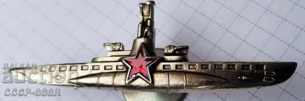 Русия Знак командир на подводна лодка, лукс