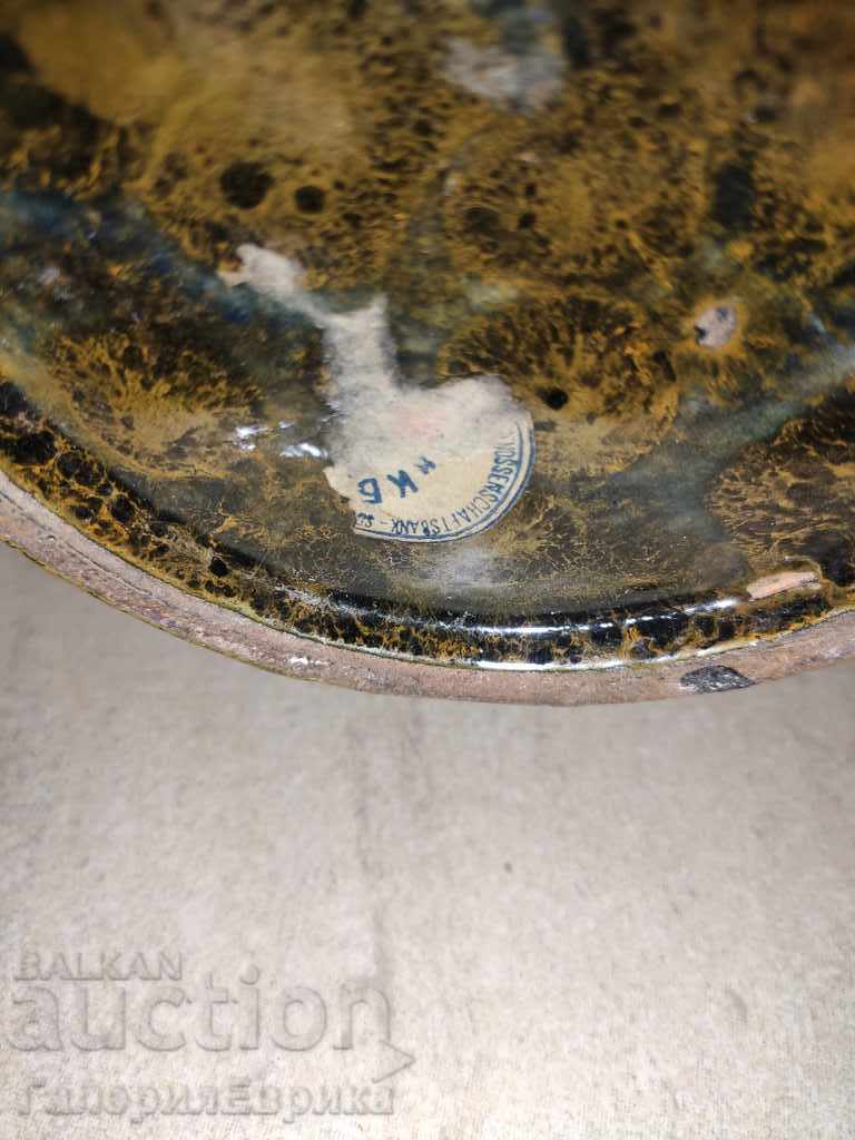 Ceramic vase with glaze for dry things. - 5 Ceramic vase with glaze for dry things. - 5