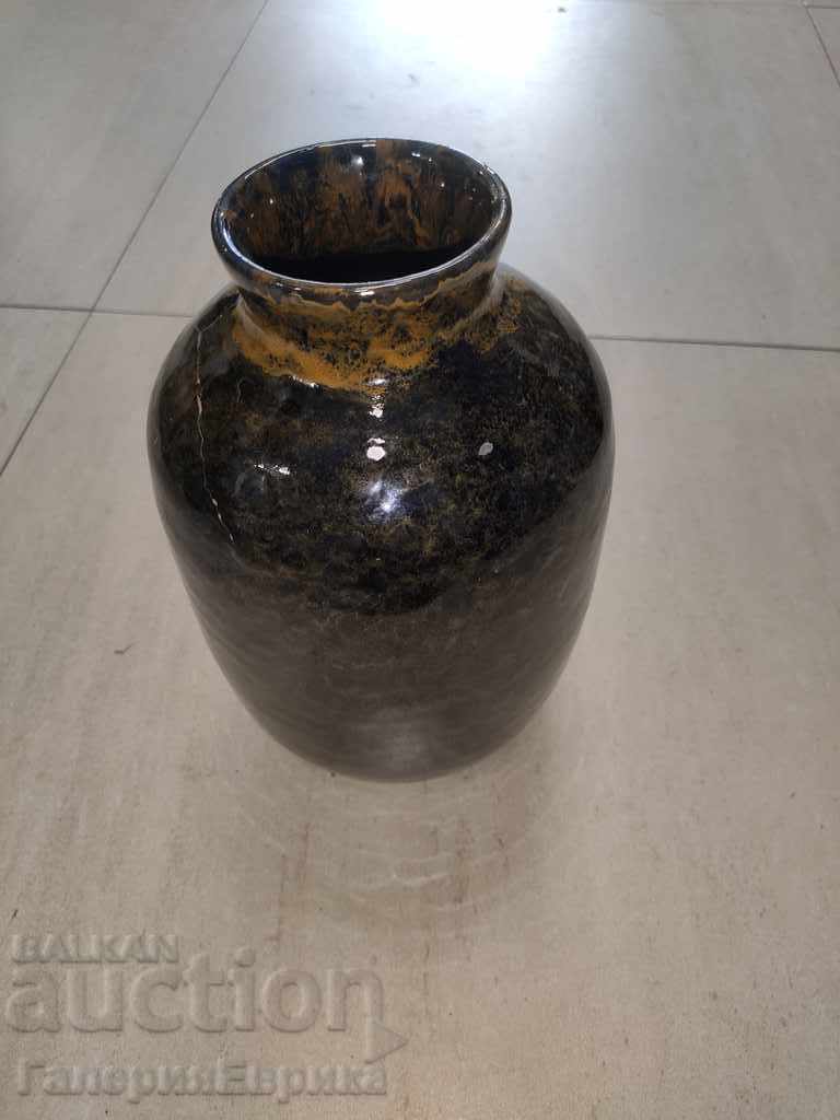 Ceramic vase with glaze for dry things. - 7 Ceramic vase with glaze for dry things. - 7