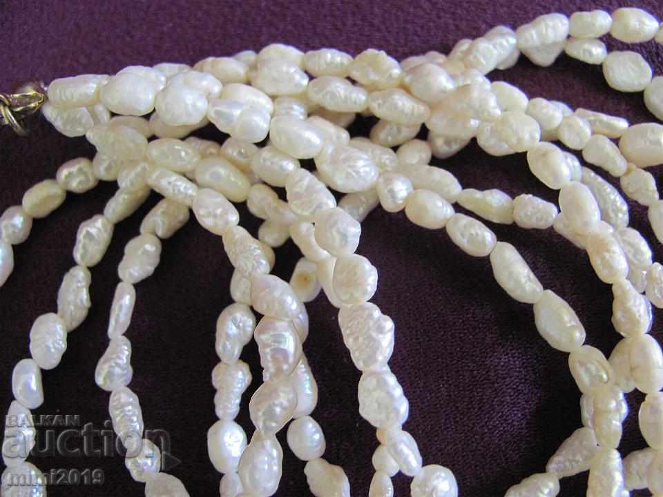 Delivery of Vintage Women's Necklace Natural Pearls