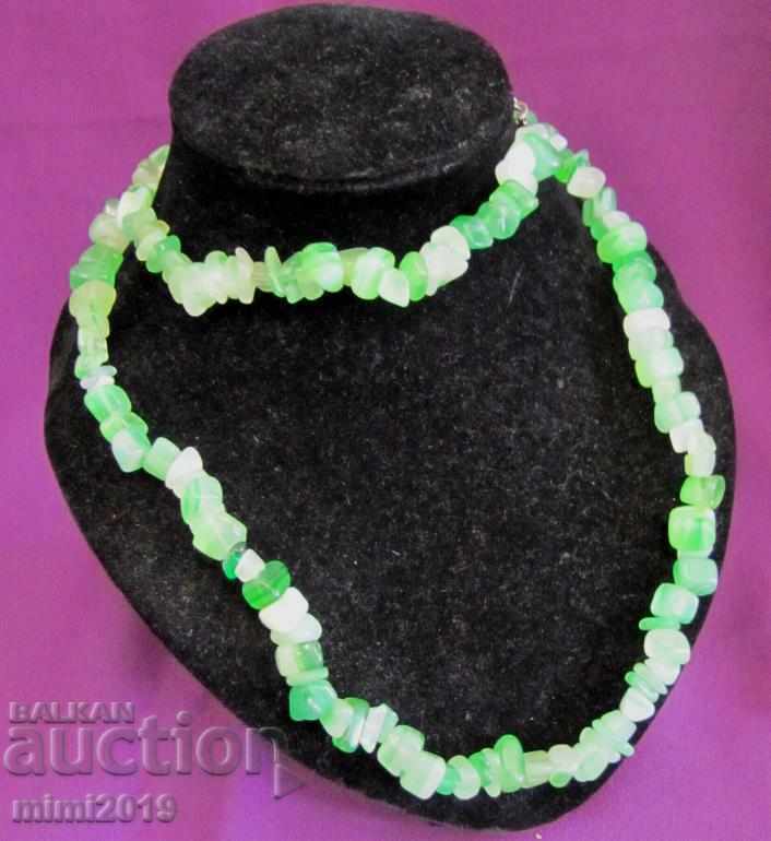 Auction  70s Women's Necklace natural stones