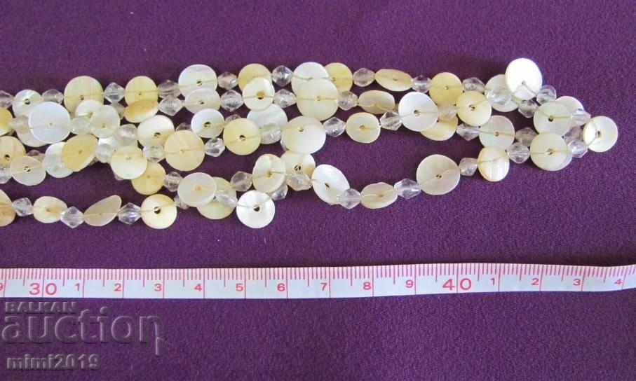 30s Vintage Women's Mother of Pearl Necklace - 7 30s Vintage Women's Mother of Pearl Necklace - 7