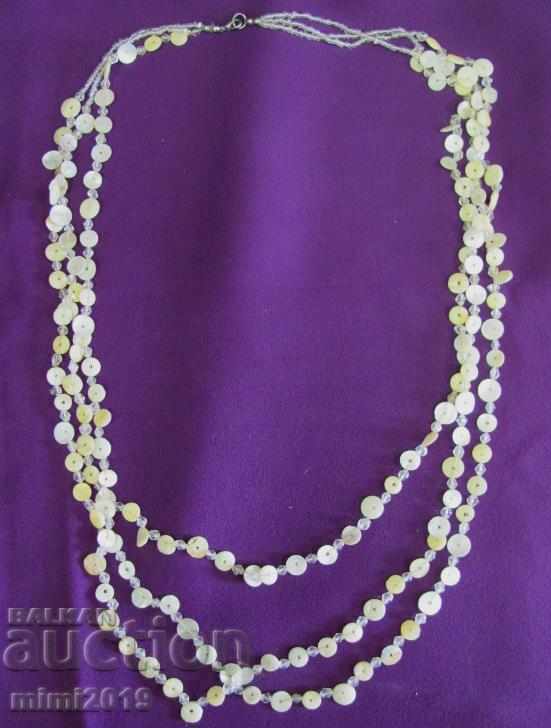 Colier de mama din perle vintage pentru femei din anii '30