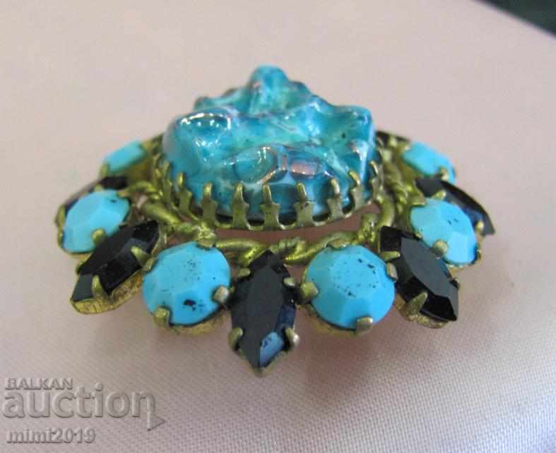 Vintage Women's Brooch Bohemia with price 30.00 BGN | € 15.34