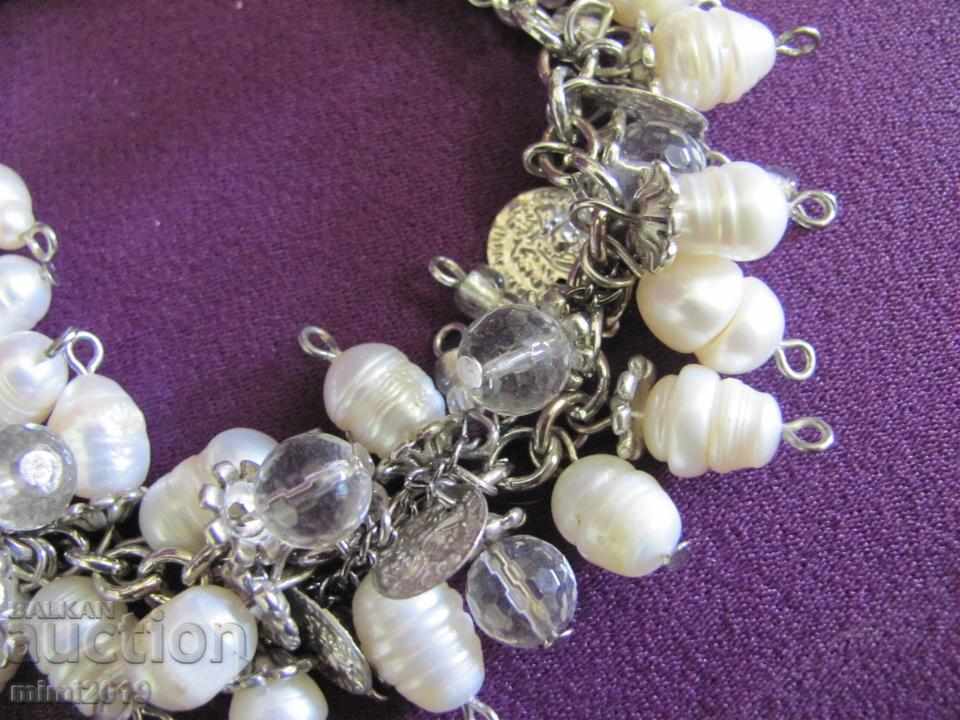Vintage Women's Bracelet natural pearls - 7 Vintage Women's Bracelet natural pearls - 7