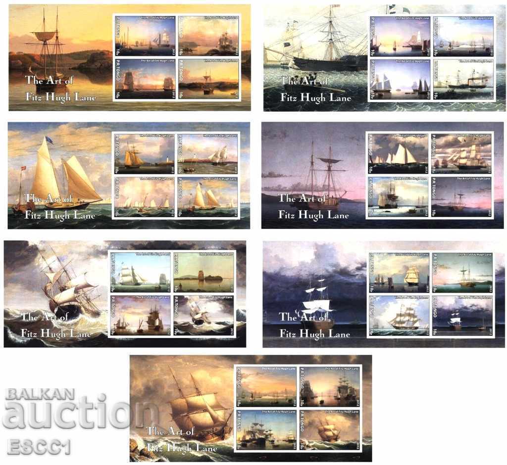 Clean Blocks Painting Ships 2012 from Tonga Clean Blocks Painting Ships 2012 from Tonga