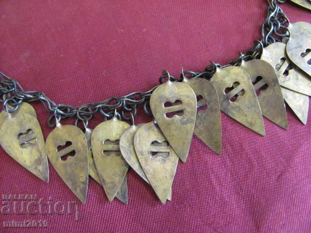 Colier foarte vechi, colier bronz de artă populară - 5 Colier foarte vechi, colier bronz de artă populară - 5