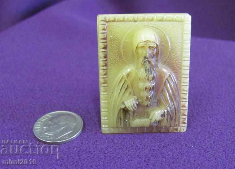 Vintich Glass Icon Iv. Rilski - 5 Vintich Glass Icon Iv. Rilski - 5