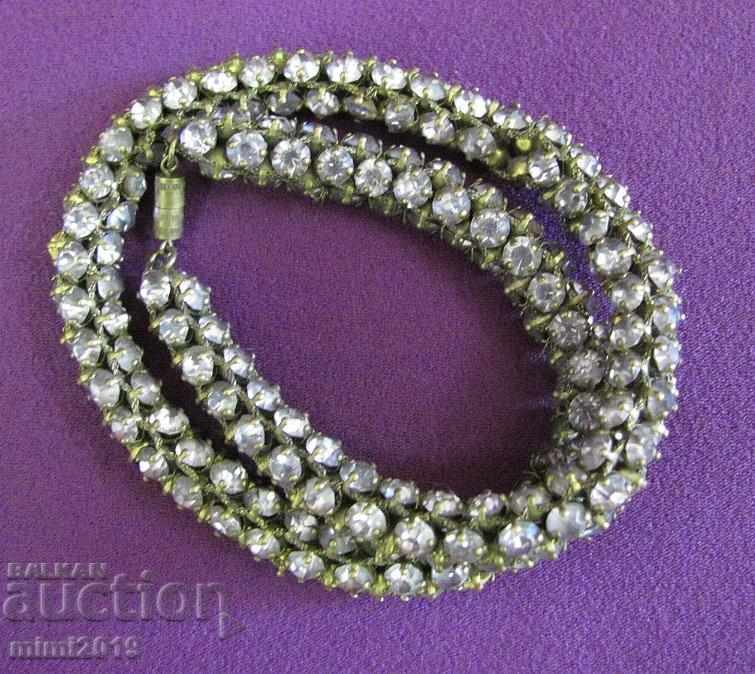 Γυναικεία κολιέ 19ου αιώνα με ανοιχτό μπλε κρυστάλλινα γυαλιά - 6 Γυναικεία κολιέ 19ου αιώνα με ανοιχτό μπλε κρυστάλλινα γυαλιά - 6