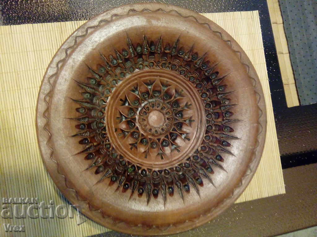 Old clay plate - unique - 6 Old clay plate - unique - 6
