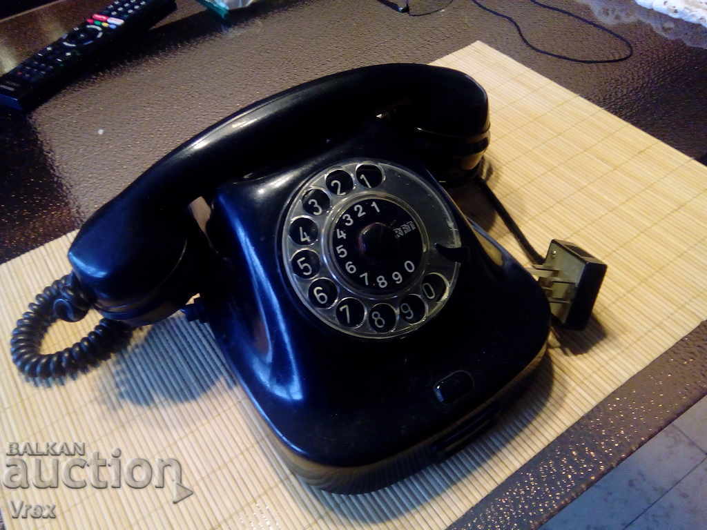 Παλιό τηλέφωνο με βάση από σφυρήλατο σίδερο - 7 Παλιό τηλέφωνο με βάση από σφυρήλατο σίδερο - 7