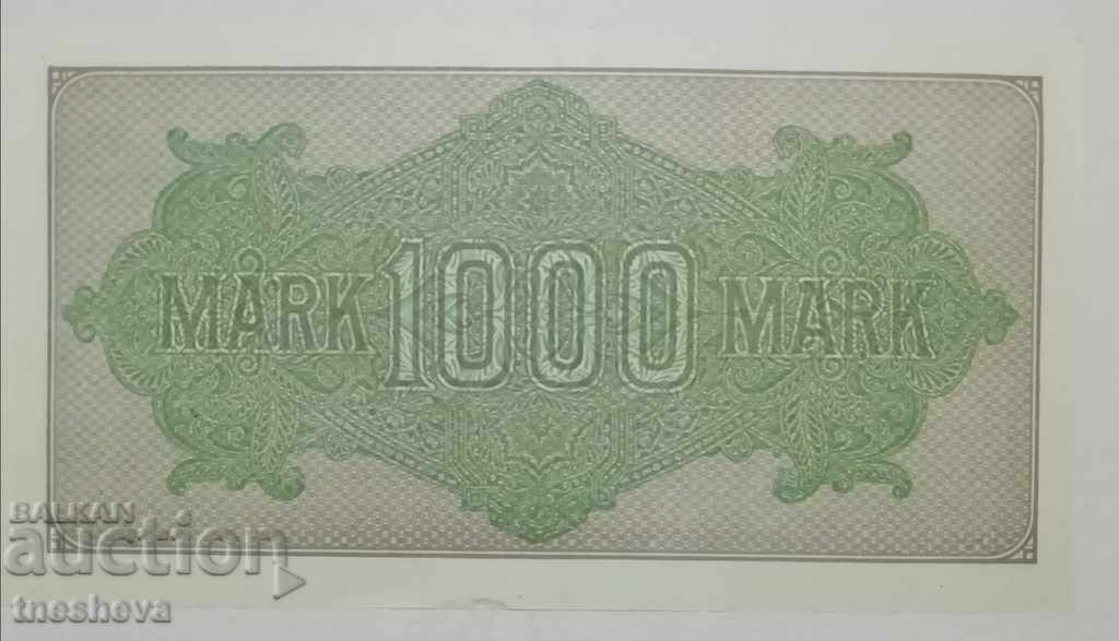 Germany, 1000 stamps, 1923, UNC with price 16.00 BGN | € 8.18