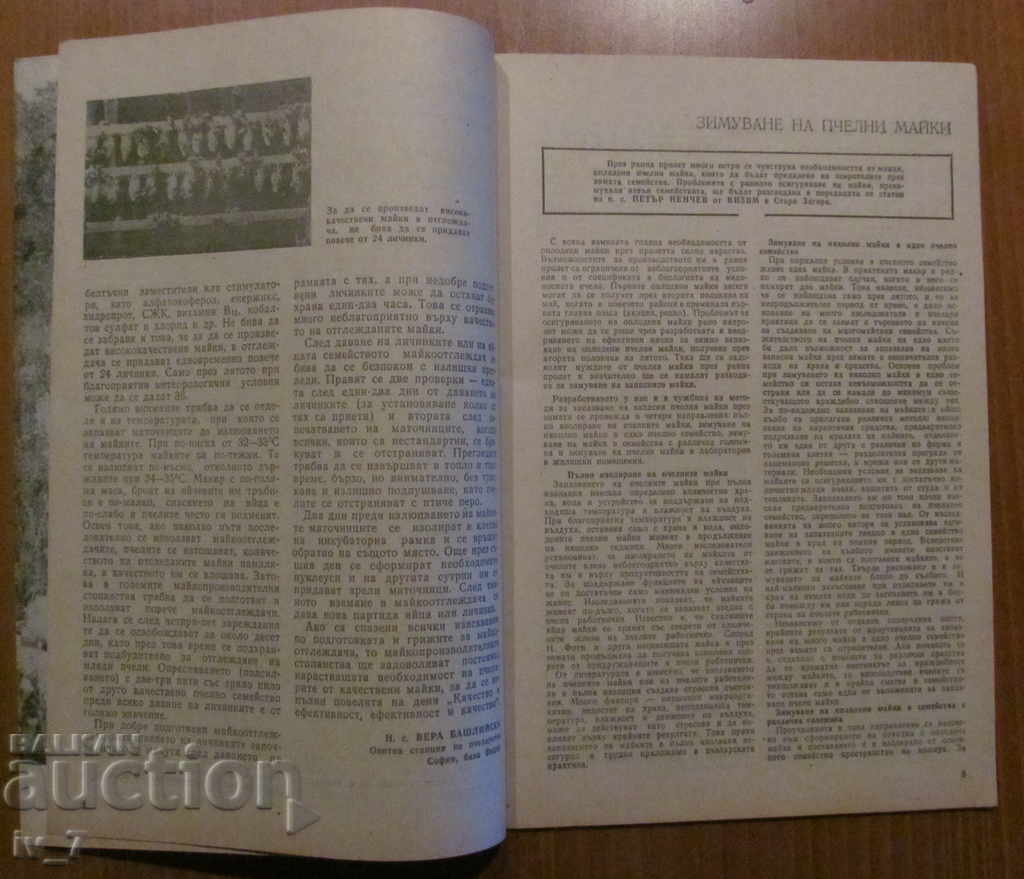 MAGAZINE "BEEKEEPING" - ISSUE 5.1987 with price 1.99 BGN | € 1.02 MAGAZINE "BEEKEEPING" - ISSUE 5.1987 with price 1.99 BGN | € 1.02