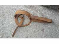antique wrought iron trap
