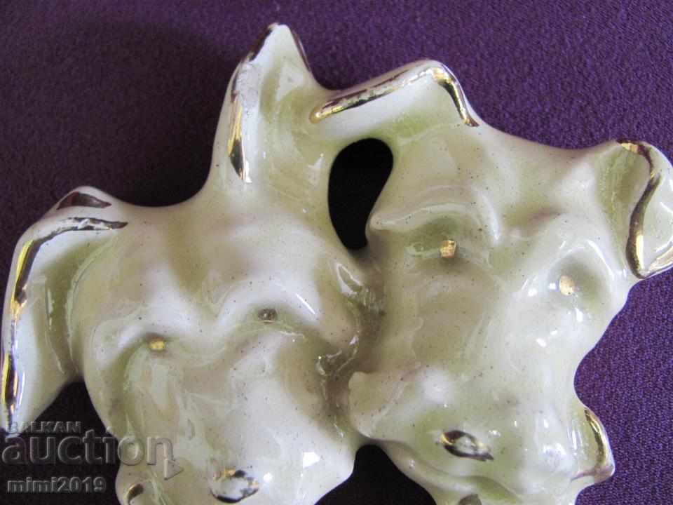 30s Old Pottery Dogs - 5