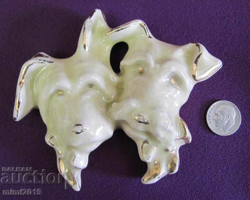 30s Old Pottery Dogs - 7