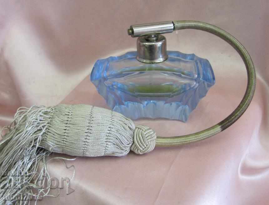 Old Crystal Bottle for Perfume Bohemia with price 70.00 BGN | € 35.79 Old Crystal Bottle for Perfume Bohemia with price 70.00 BGN | € 35.79