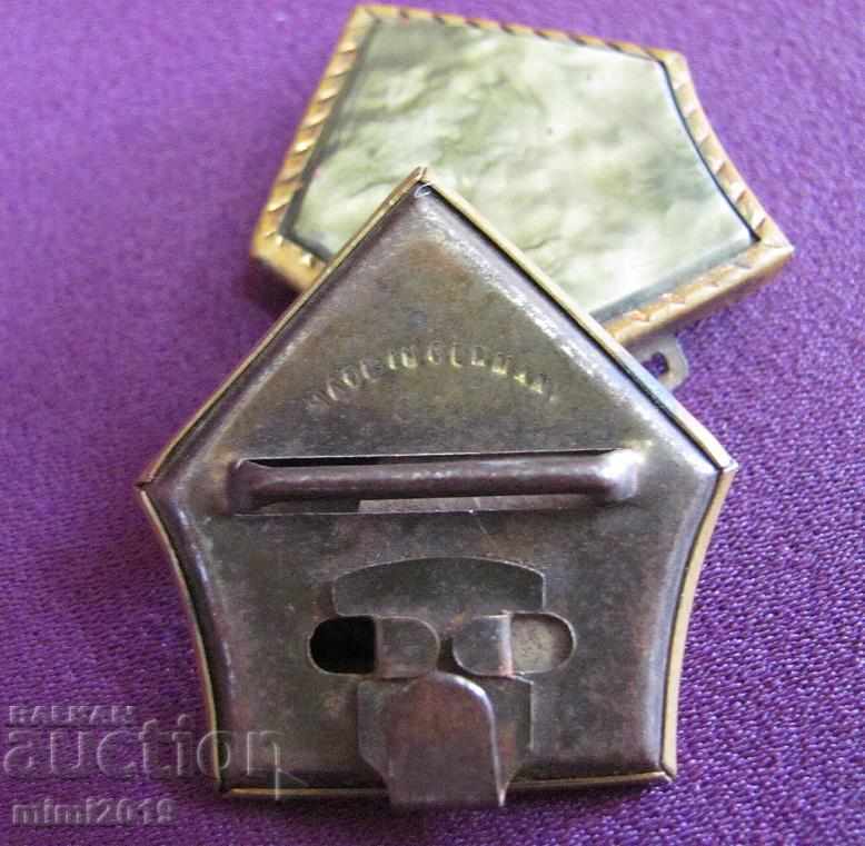 Delivery of Old Qatar marked Germany bronze and celluloid Delivery of Old Qatar marked Germany bronze and celluloid