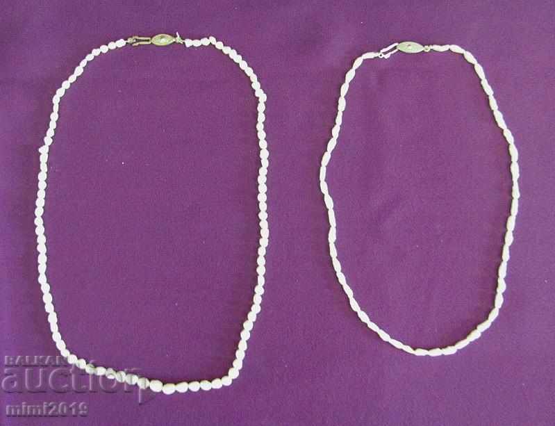 2 Women's Ladies Necklaces, Necklaces natural pearls with price 50.00 BGN | € 25.56 2 Women's Ladies Necklaces, Necklaces natural pearls with price 50.00 BGN | € 25.56