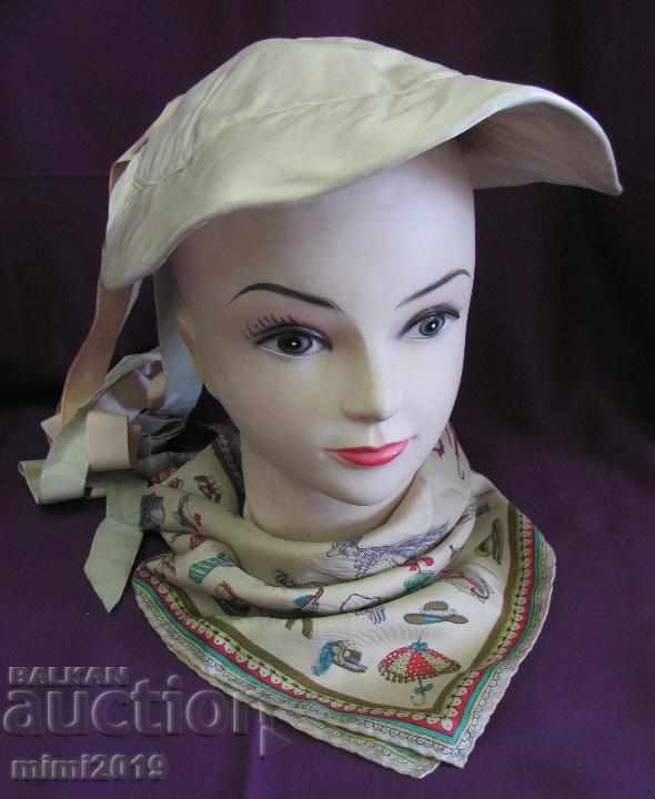 30s Women's Hat and Scarf Paris