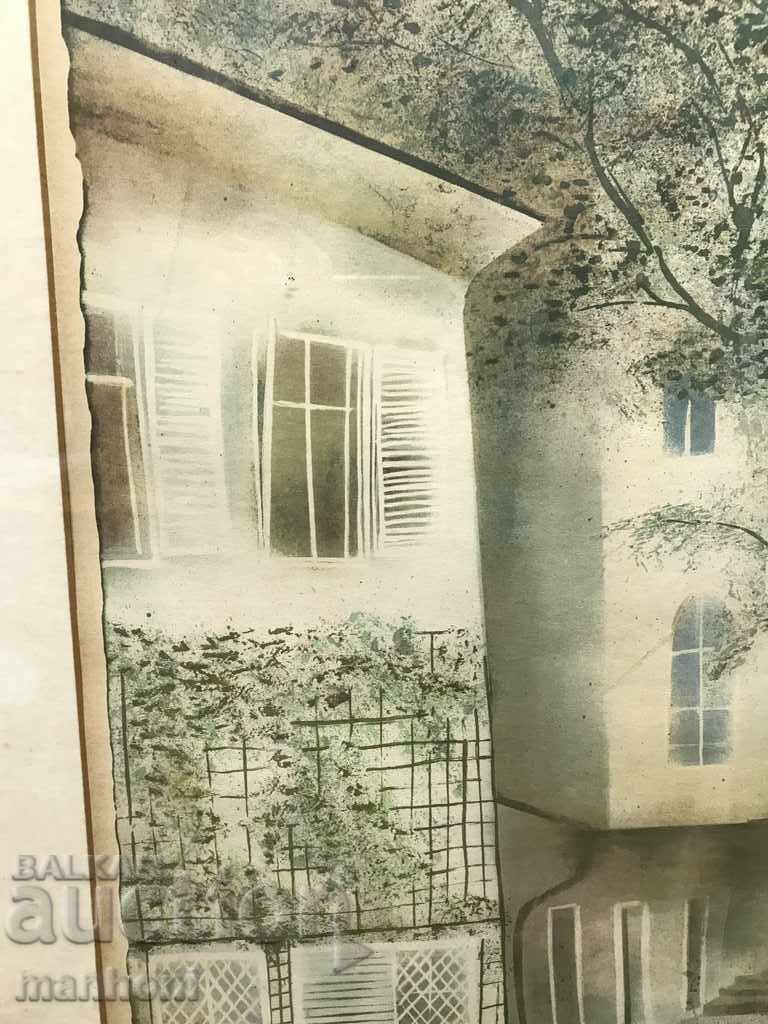 Auction 1485 Boris Eliseev lithograph New York Size 54/71 cm. Auction 1485 Boris Eliseev lithograph New York Size 54/71 cm.