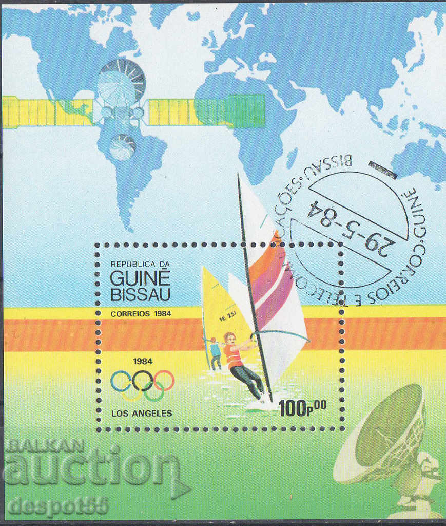 1984. Guinea Bissau. Olympic Games - Los Angeles, USA.
