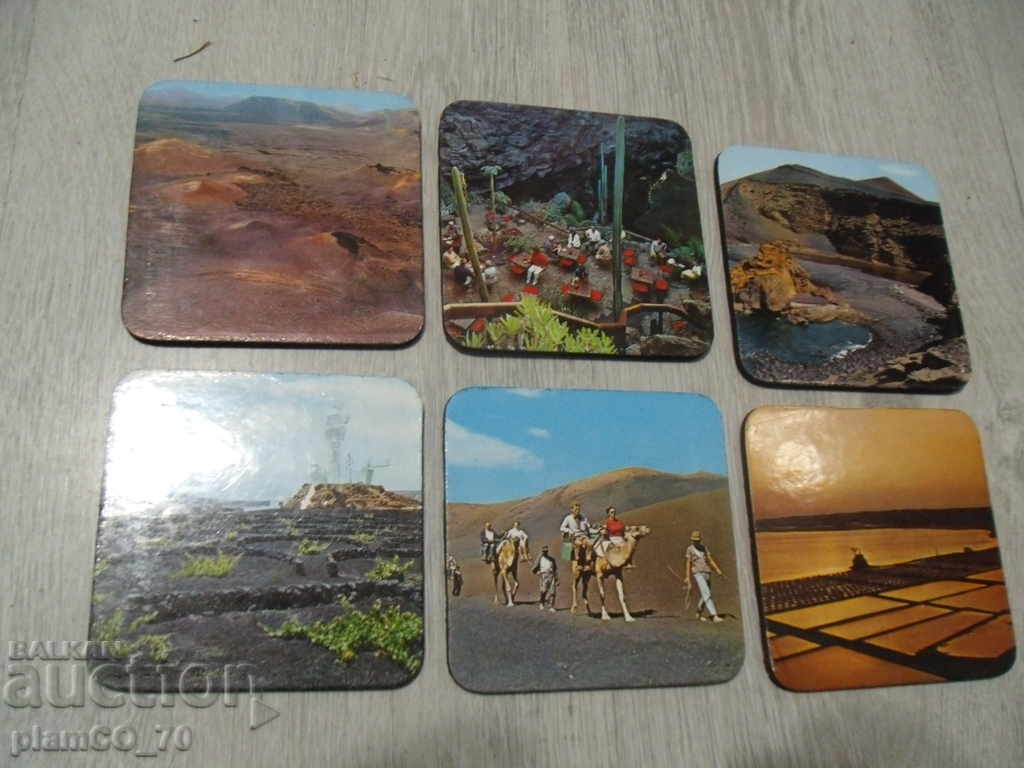 №*5062 стари коркови подложки - комплест - 6 броя с цена 8.00 лв. | € 4.09 №*5062 стари коркови подложки - комплест - 6 броя с цена 8.00 лв. | € 4.09