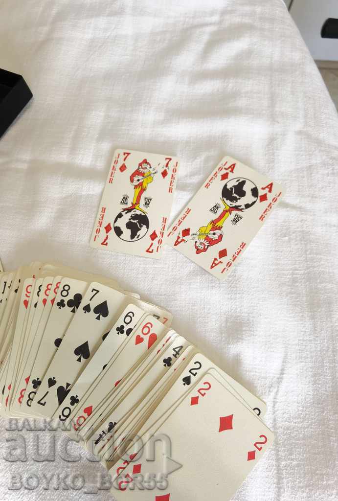 Cutie veche de cărți elvețiene pentru a juca cu o punte - 6 Cutie veche de cărți elvețiene pentru a juca cu o punte - 6