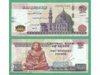 (¯`'•.¸ EGYPT 200 pounds 2017 UNC ¸.•'´¯)