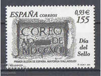 2001. Испания. Ден на пощенската марка.