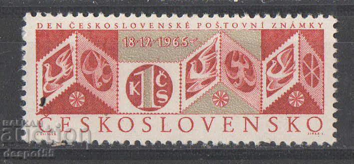 1965. Cehoslovacia. Ziua poștale poștale.