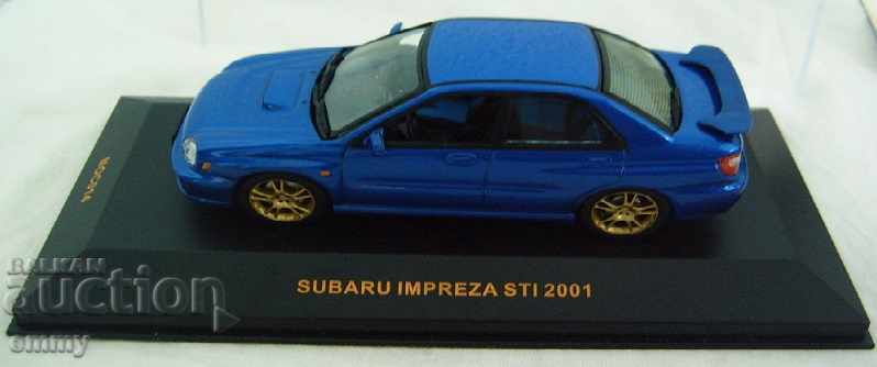 Μεταλλικό παιχνίδι καρότσι Subaru Subaru impreza 1:43 με τιμή 80.00 BGN | € 40.90