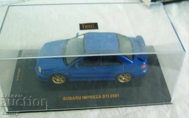 Μεταλλικό παιχνίδι καρότσι Subaru Subaru impreza 1:43 - 5