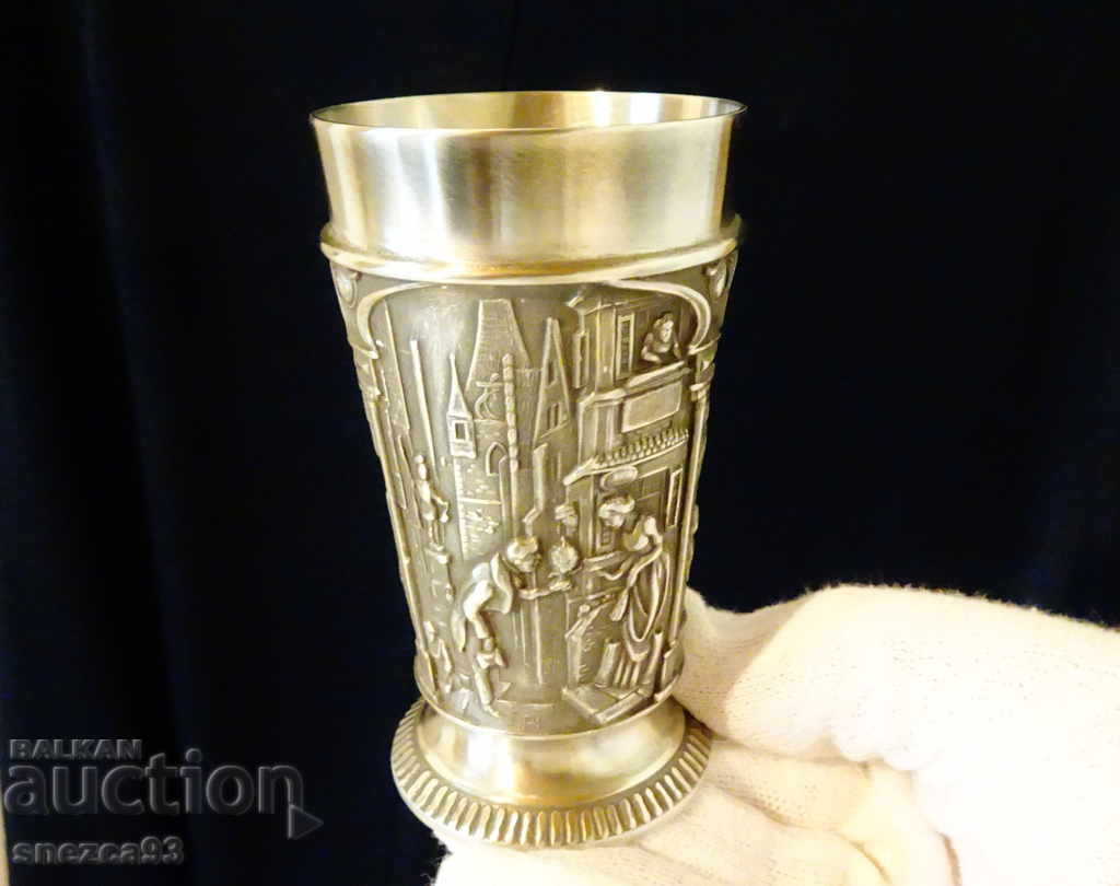 Kalaena wine glass with paintings The Eternal Bridegroom - 7